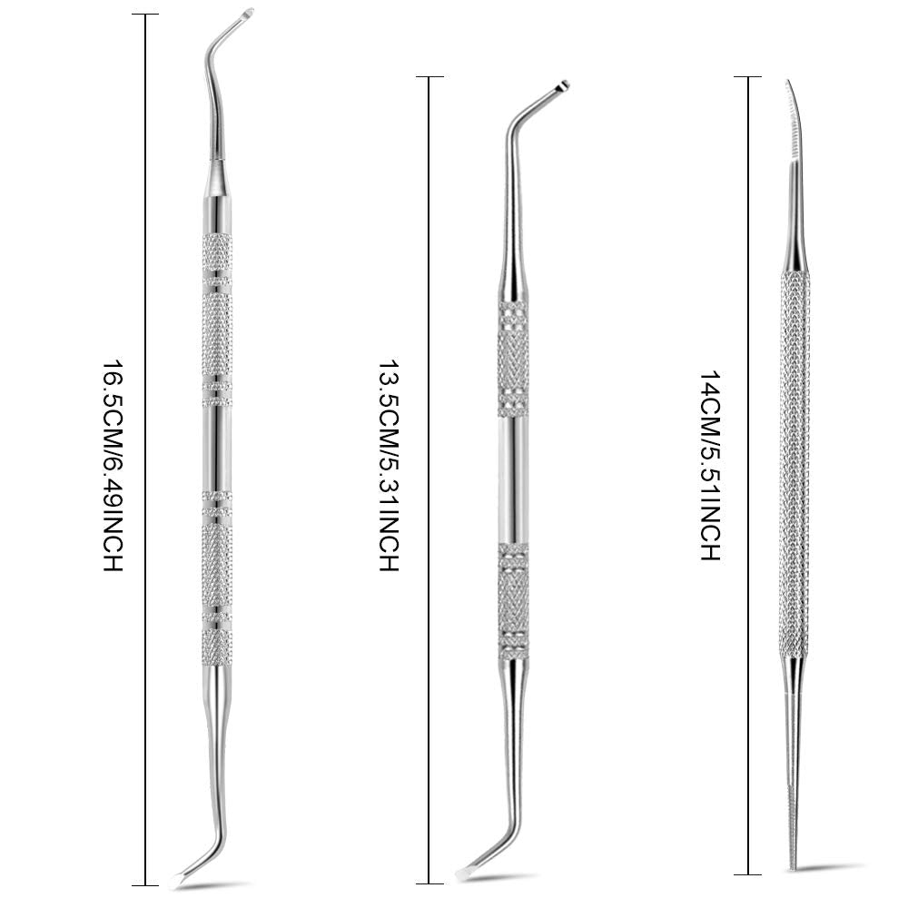 Stainless Steel Ingrown Toenail Treatment Pack